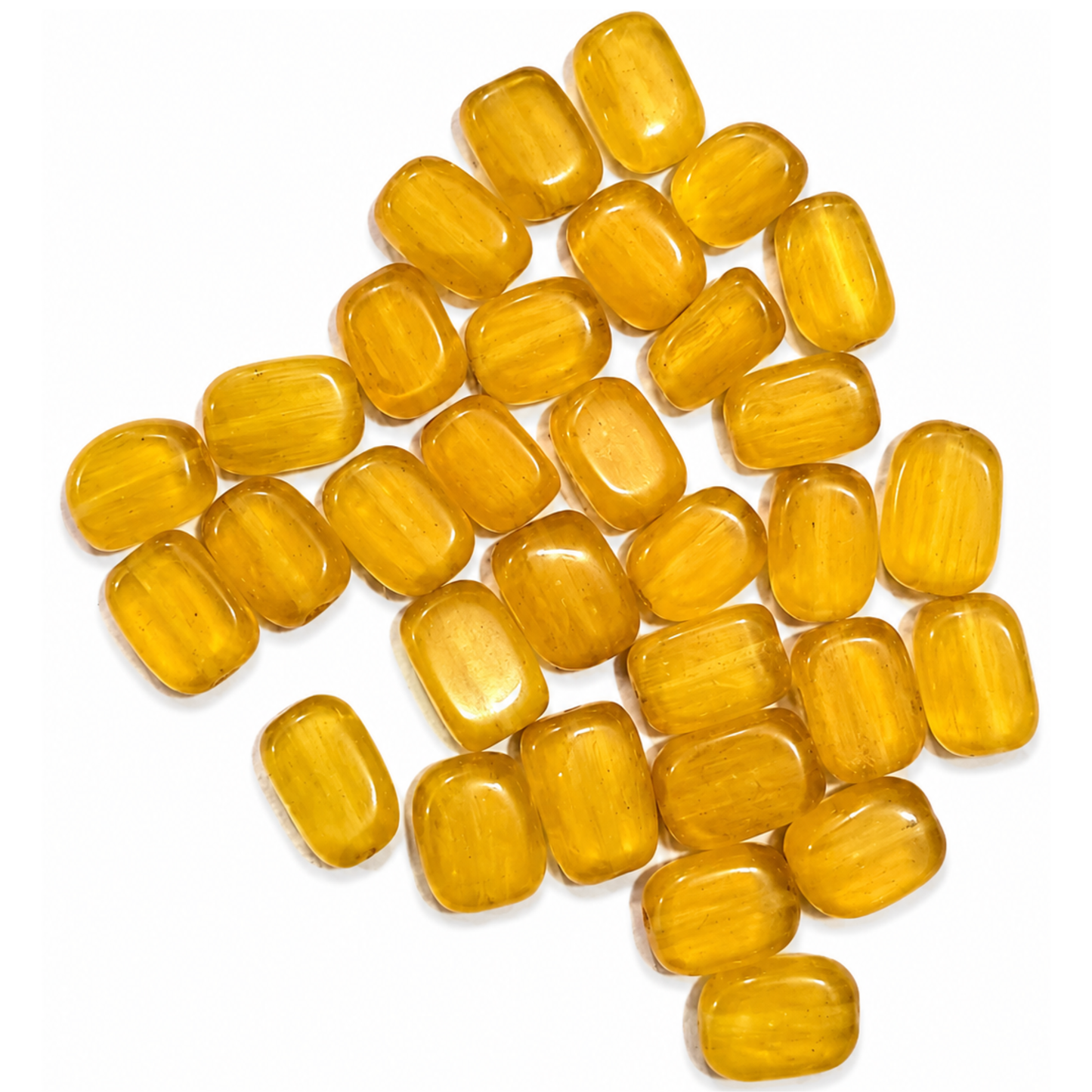 Colorful  Real Stone Transparent Beads for Jewelry Making ( 10 )