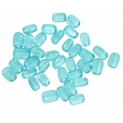 Colorful  Real Stone Transparent Beads for Jewelry Making ( 10 )