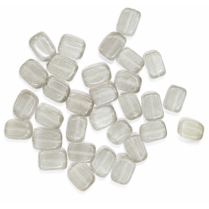Colorful  Real Stone Transparent Beads for Jewelry Making ( 10 )