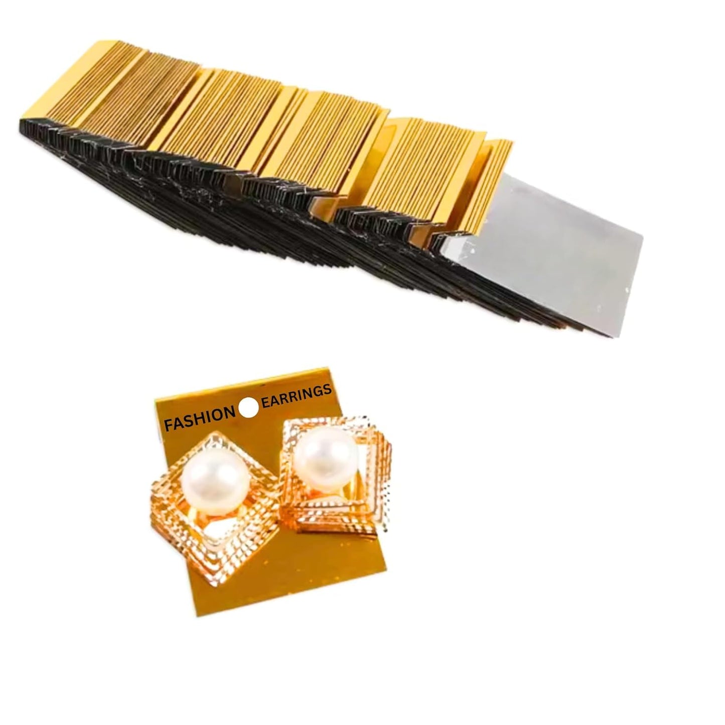 Plastic Jewelry Earring Display Cards Ear Stud Plastic Earring Card Holder Jewelry Organizer Jewelry Packaging DIY Holder