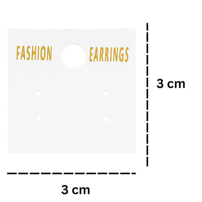 Plastic Jewelry Earring Display Cards Ear Stud Plastic Earring Card Holder Jewelry Organizer Jewelry Packaging DIY Holder