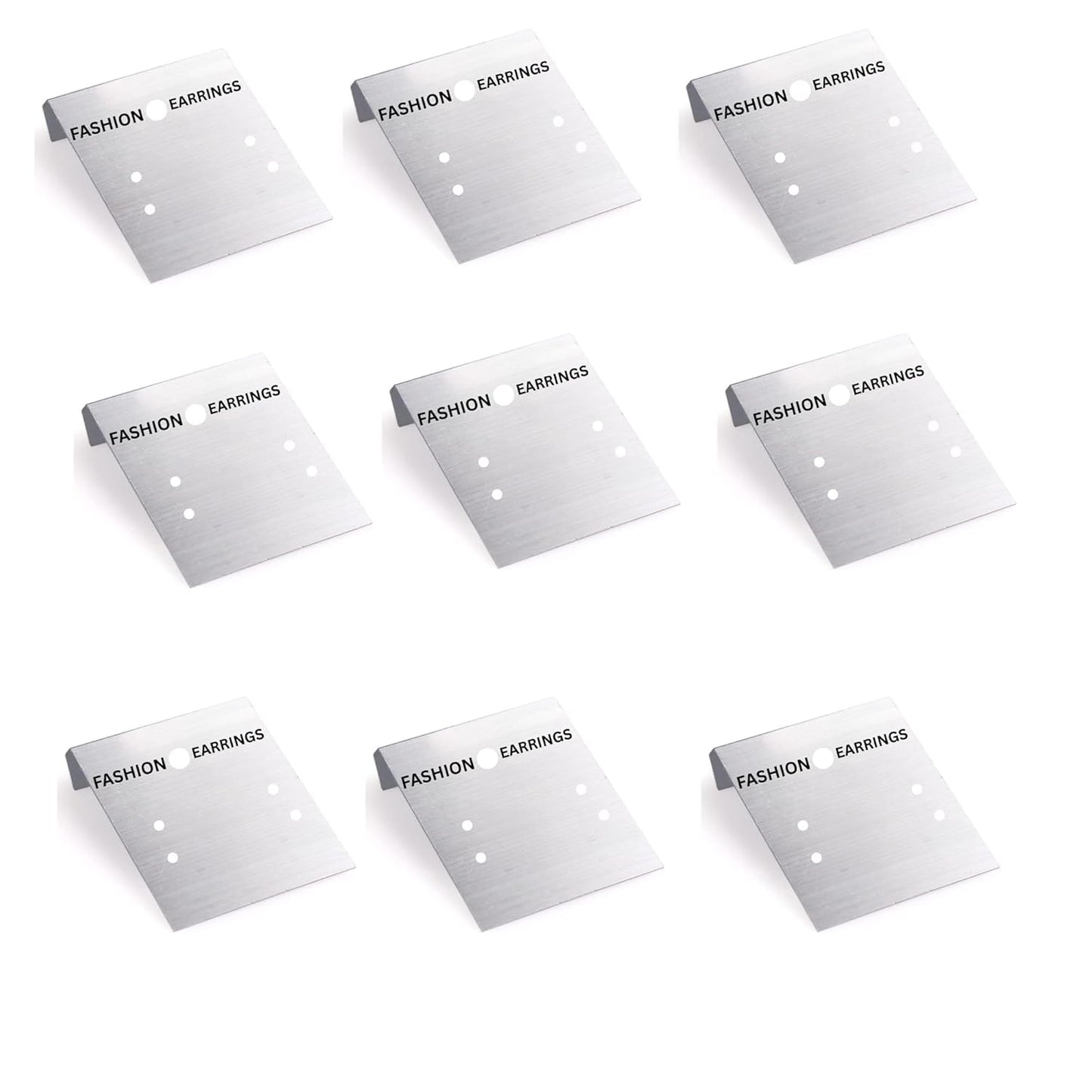 Plastic Jewelry Earring Display Cards Ear Stud Plastic Earring Card Holder Jewelry Organizer Jewelry Packaging DIY Holder