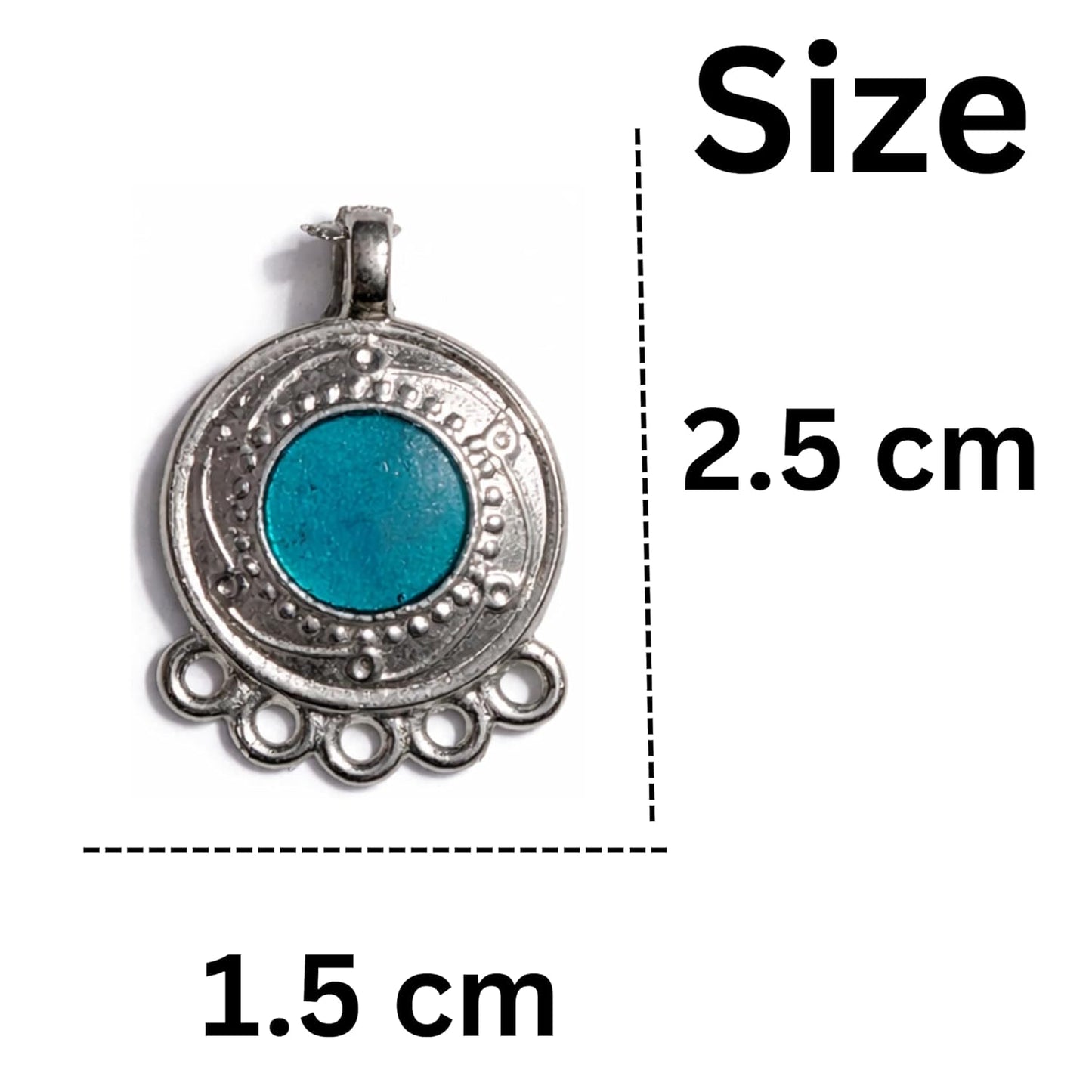 Earring Loops Connectors Eardrop Necklace Linker Dangling Charm Pendant Connector for DIY Jewelry Making Accessories