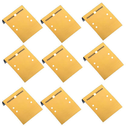 Plastic Jewelry Earring Display Cards Ear Stud Plastic Earring Card Holder Jewelry Organizer Jewelry Packaging DIY Holder