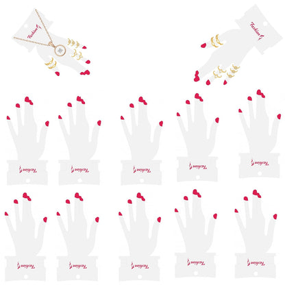 100 pcs Jewelry Ring & Necklace Bracelet  Packaging Display Cards Jewelry Organizer, Jewelry Packaging,