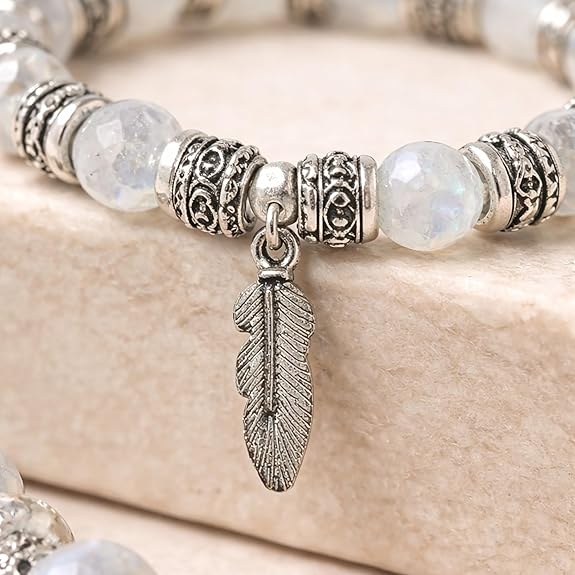Feather Charm Metal Pendants Supplies