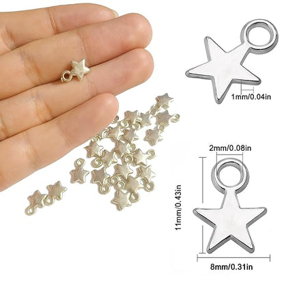 Star Pendant Mini Charms