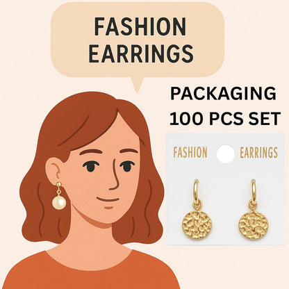 Plastic Jewelry Earring Display Cards Ear Stud Plastic Earring Card Holder Jewelry Organizer Jewelry Packaging DIY Holder