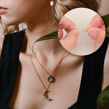 Golden  Women Girl Boy & Men Jewelry Making Necklace Extender (  4 Size ) 2 inch 3 inch 5 inch 6 inch