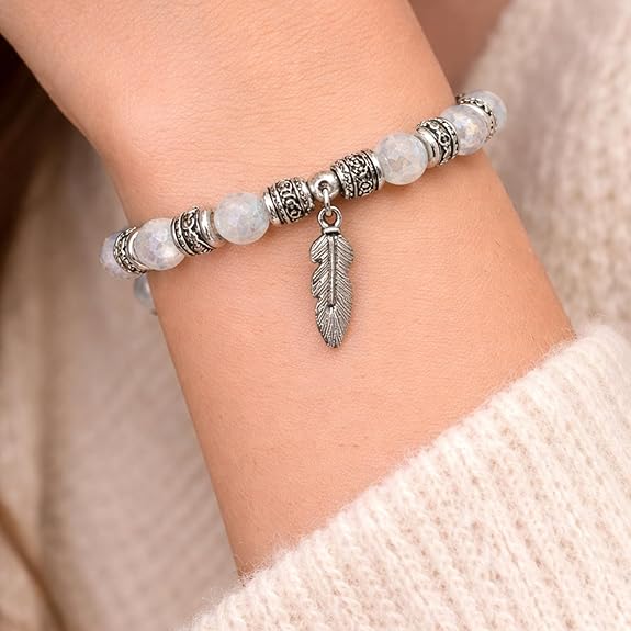 Feather Charm Metal Pendants Supplies