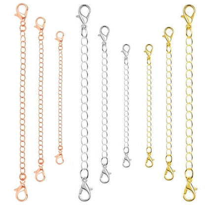 Necklace Extender Rose Gold Gold Silver ( 3 sizes )