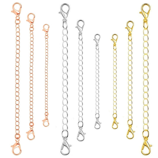 Necklace Extender Rose Gold Gold Silver ( 3 sizes )