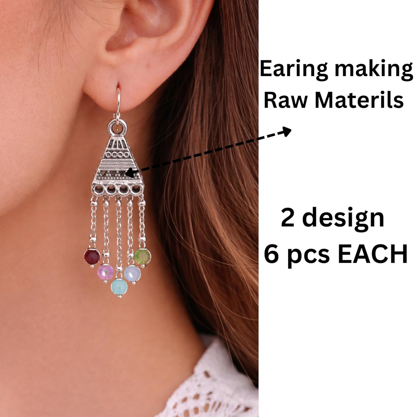 Jhumka jewelry Making