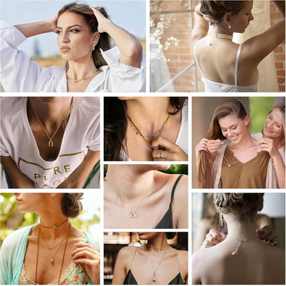 Necklace Extender Rose Gold Gold Silver ( 3 sizes )