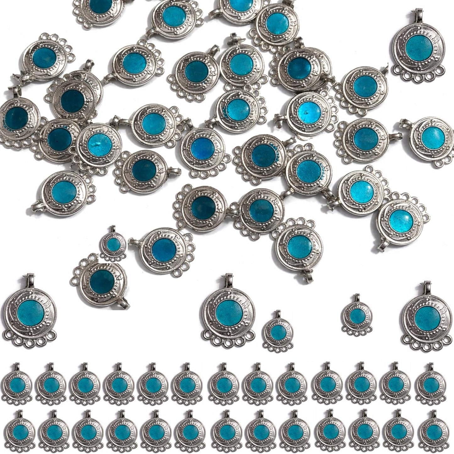 Earring Loops Connectors Eardrop Necklace Linker Dangling Charm Pendant Connector for DIY Jewelry Making Accessories