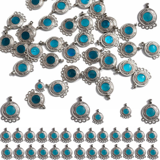 Earring Loops Connectors Eardrop Necklace Linker Dangling Charm Pendant Connector for DIY Jewelry Making Accessories