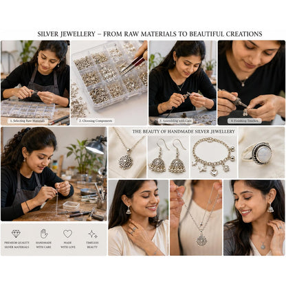 1330 pcs Silver Jewelry Making Kit