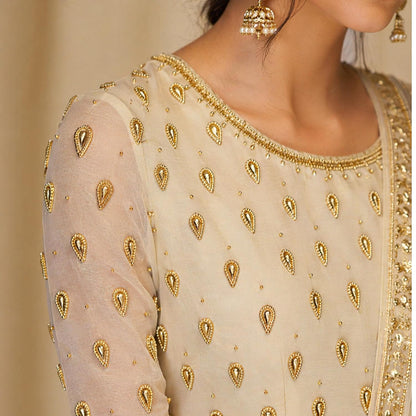 Kundan Teardrop Beads for Embroidery Sewing & Craft Flatback