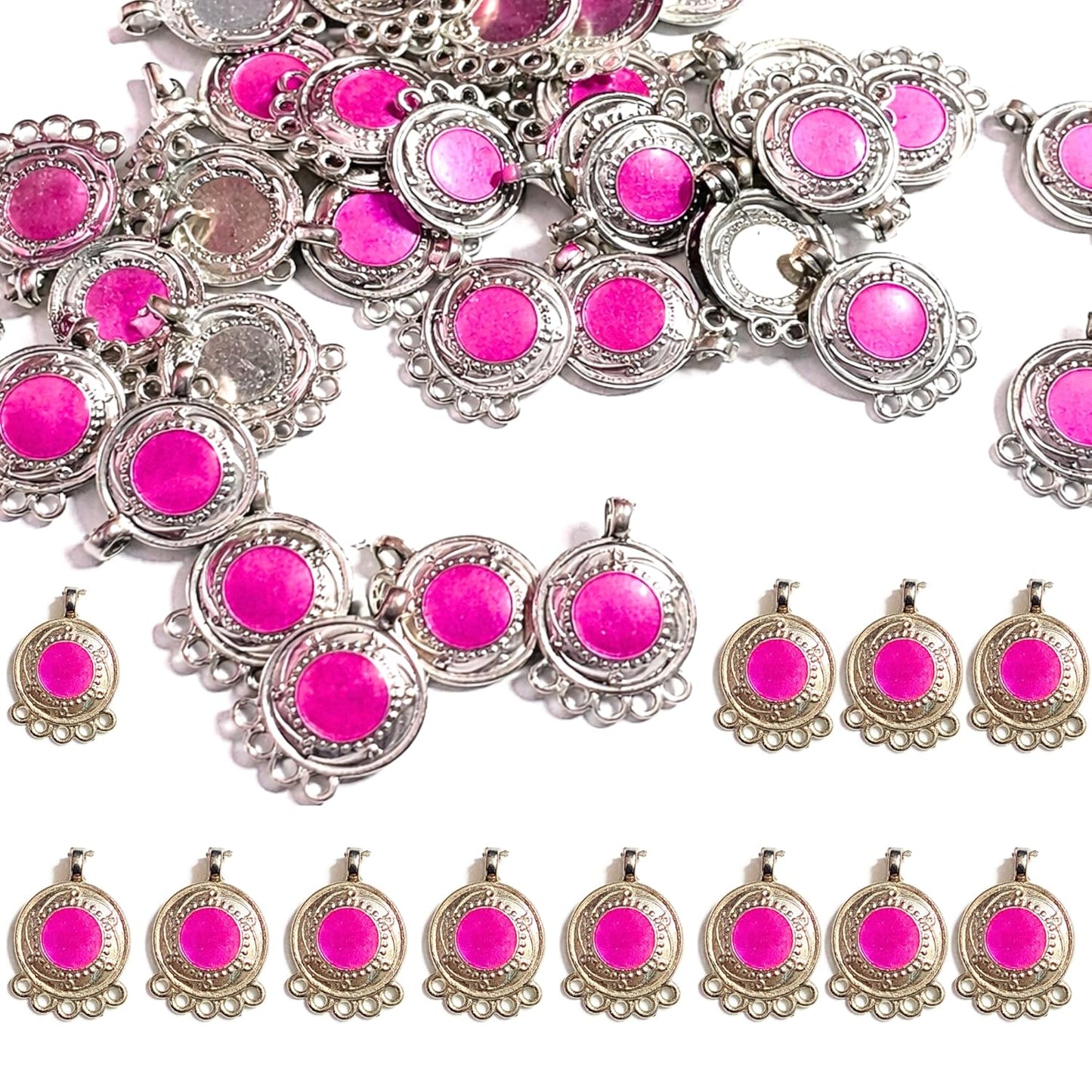 Earring Loops Connectors Eardrop Necklace Linker Dangling Charm Pendant Connector for DIY Jewelry Making Accessories