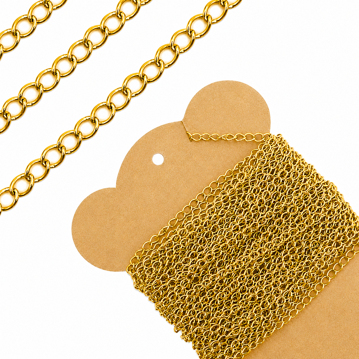 10 Meter Jewelry Making Chain for DIY Crafts, Necklace and Bracelet Chain Roll